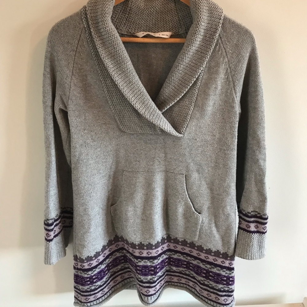 Athleta fair isle pullover
